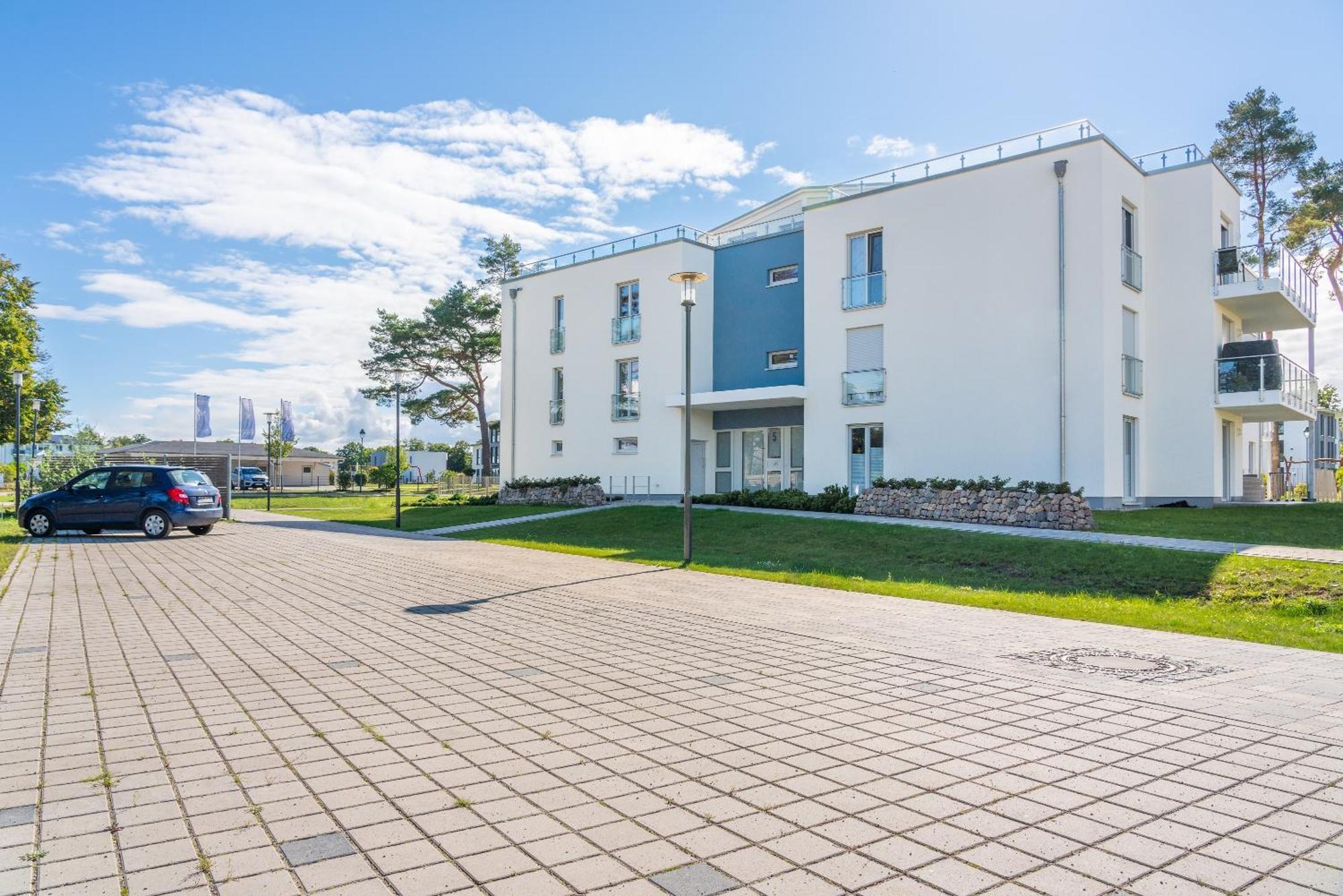 Terrassenwohnung "Haffgefluester" - Haffresidenz Garz  Exterior foto